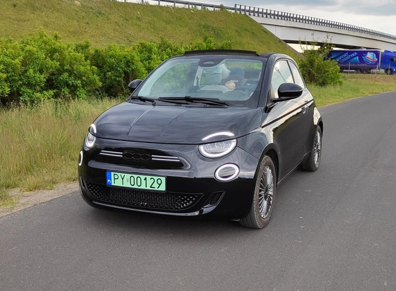 Fiat 500 cena 92000 przebieg: 6000, rok produkcji 2021 z Poznań małe 137